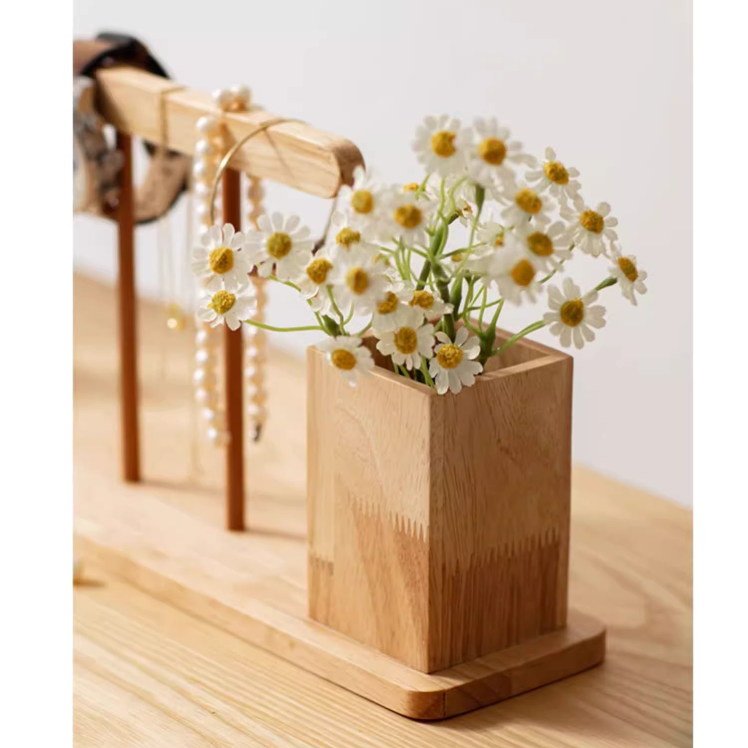 Rustic Reach - Wholesale Calendar - Wooden Desktop Calendar with Pen Holder5