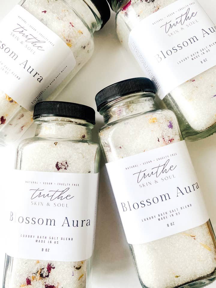 Blossom Aura Badblötläggning för wholesale av Truthe Skin & Soul