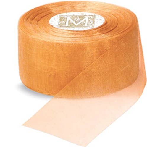 Organdy Ribbon - Copper for wholesale by MIDORI Inc.