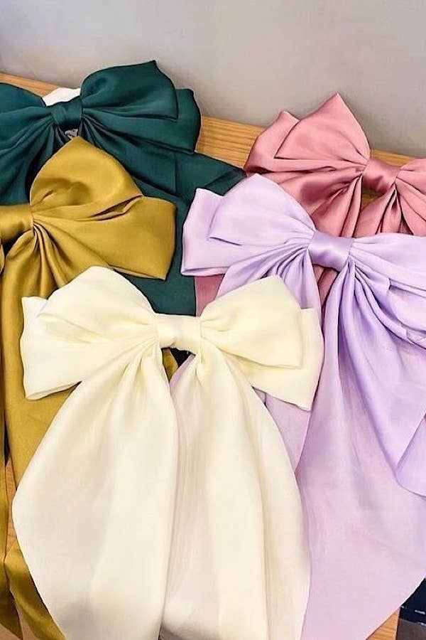 Wholesale Oversized Hair Bows, Hair Ties Accessories for your store - Faire