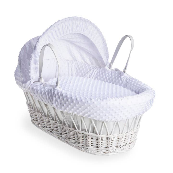 Clair De Lune - Wholesale Wieg - Baby - Kuiltje witte rieten Moses mand4