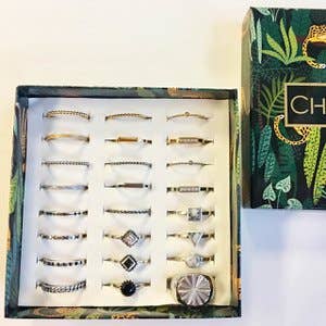 Charmin's Ringen - Wholesale Band/Stacked Ring - R341 Gold 'Sanded' Ring