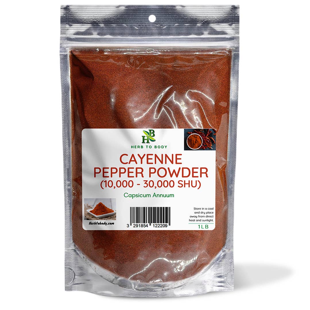 Herb To Body – Großhandel Kräuter – Cayennepfeffer-Pulver (10.000 - 30.000 SHU)0