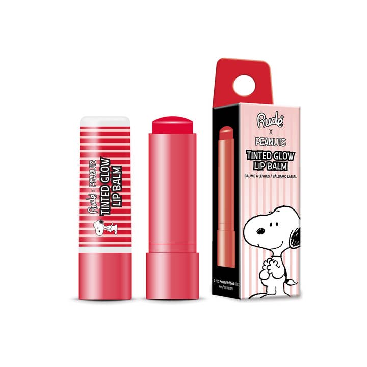 Rude Cosmetics - Wholesale Lip Balm - Peanuts Tinted Glow Lip Balm