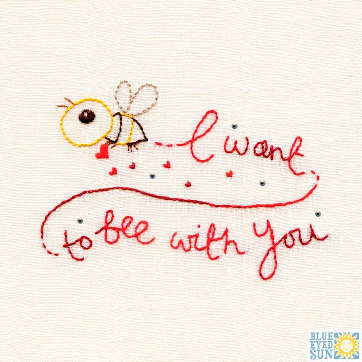 Bee with You - Pin Cushion for wholesale by Blue Eyed Sun