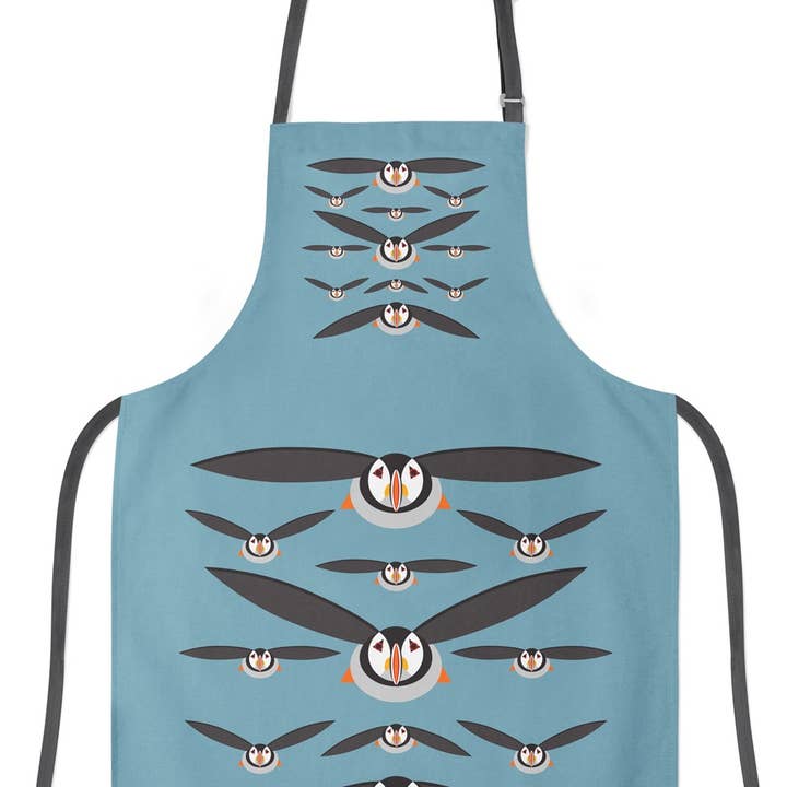 I Like Birds Apron Puffin for wholesale by My Gifts Trade