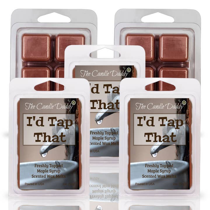 The Candle Daddy - Wholesale Wax Melt - I'D TAP THAT - FRESHLY TAPPED MAPLE SYRUP SCENTED WAX MELT