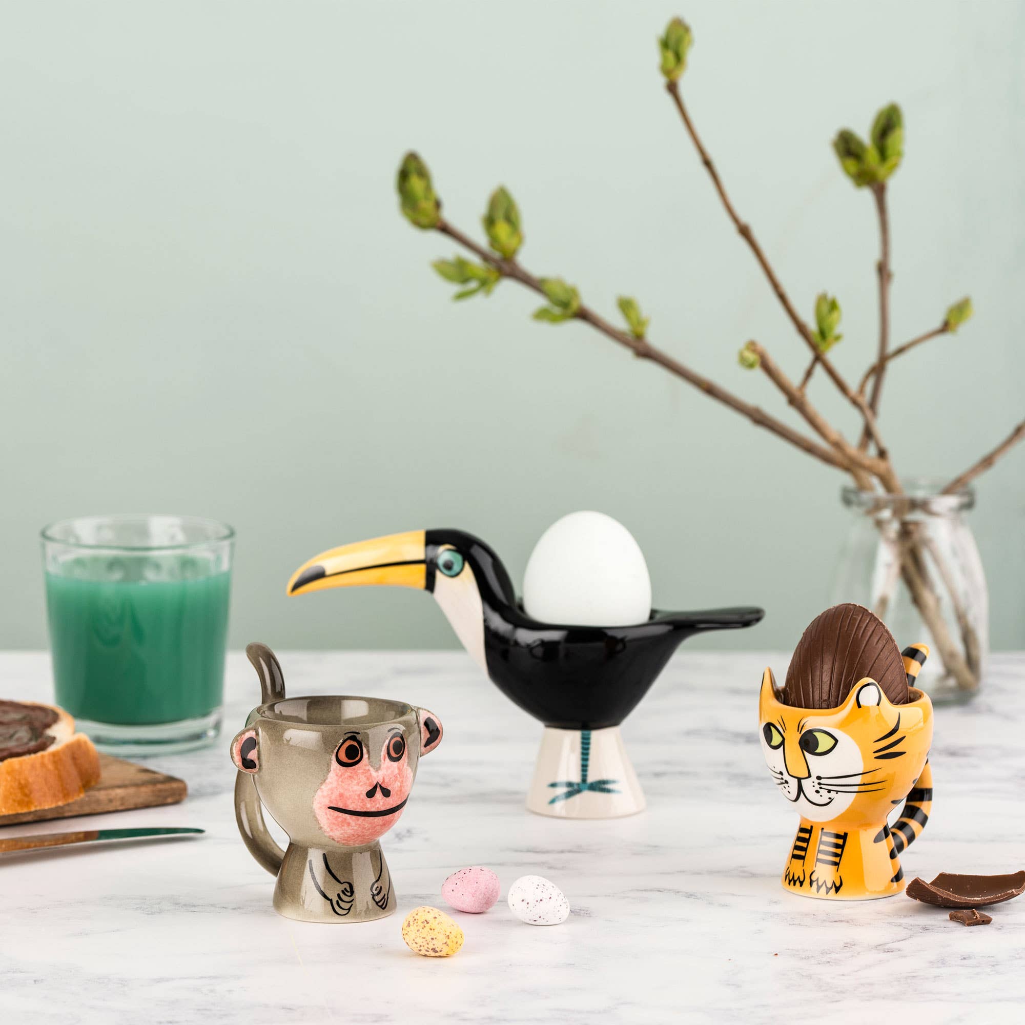 Hannah Turner Ltd - Wholesale Egg Cup/Holder - Monkey Egg Cup2