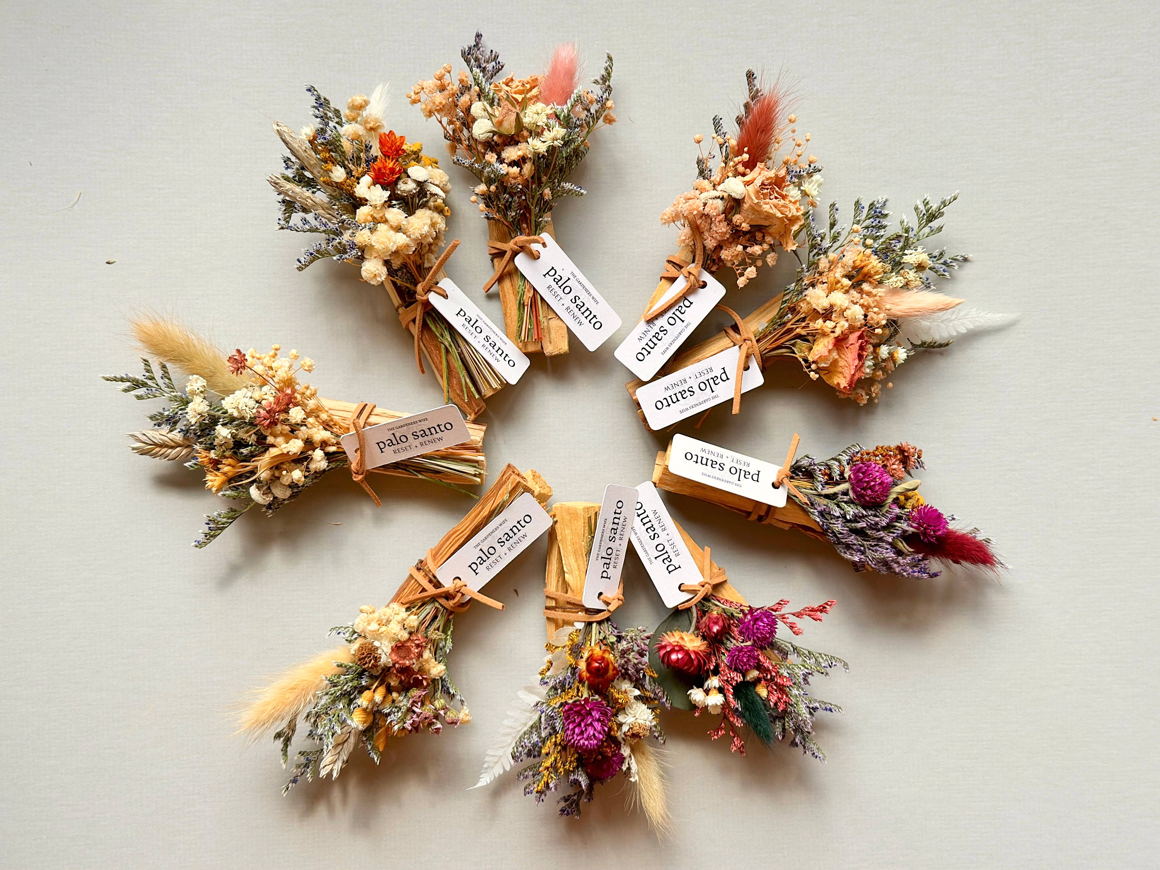 The Gardeners Wife - Wholesale Sage Bundle - Palo Santo + Flora14