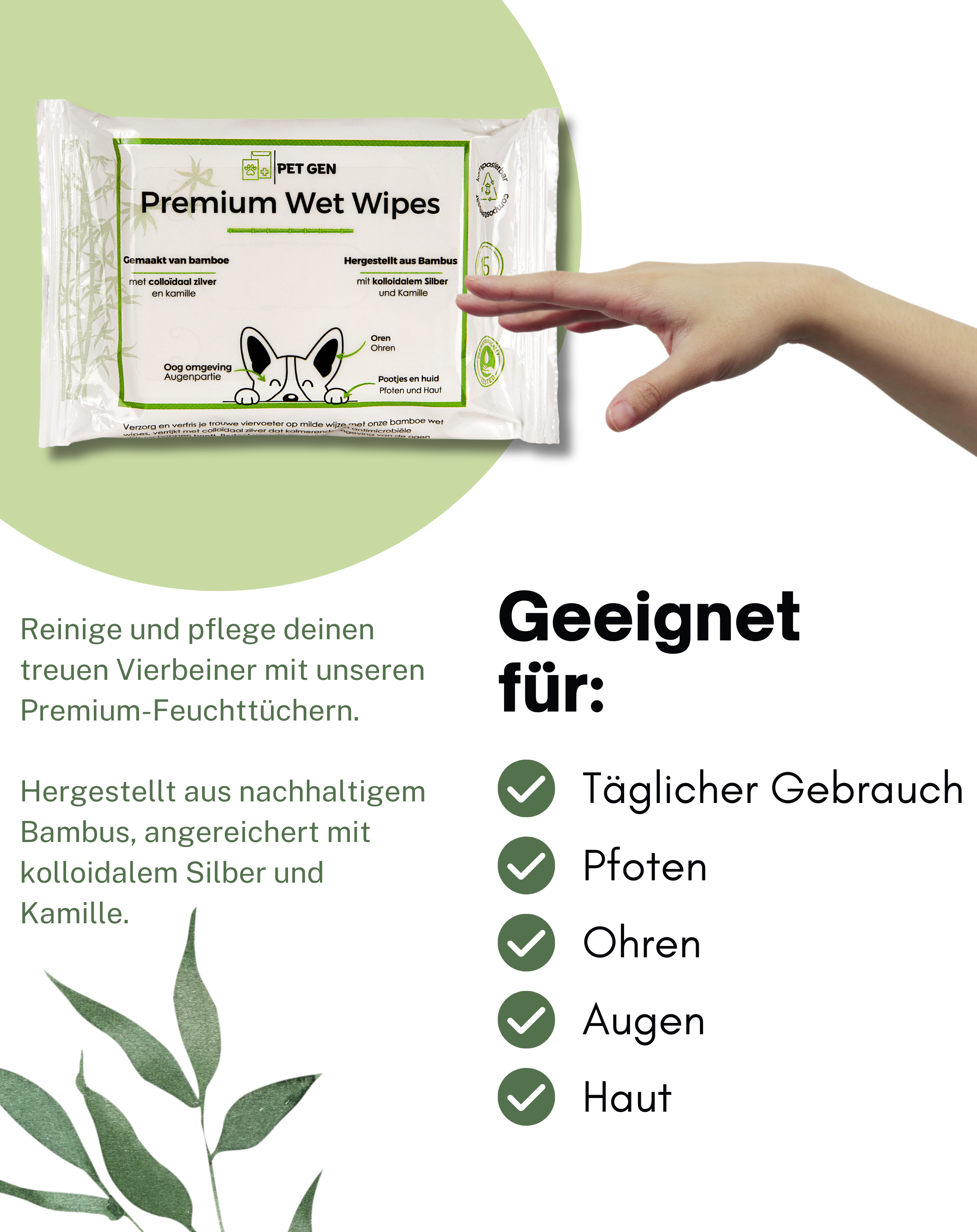 TraumaPet Deutschland - Wholesale Pet Grooming Aid - Dog - Premium wipes2