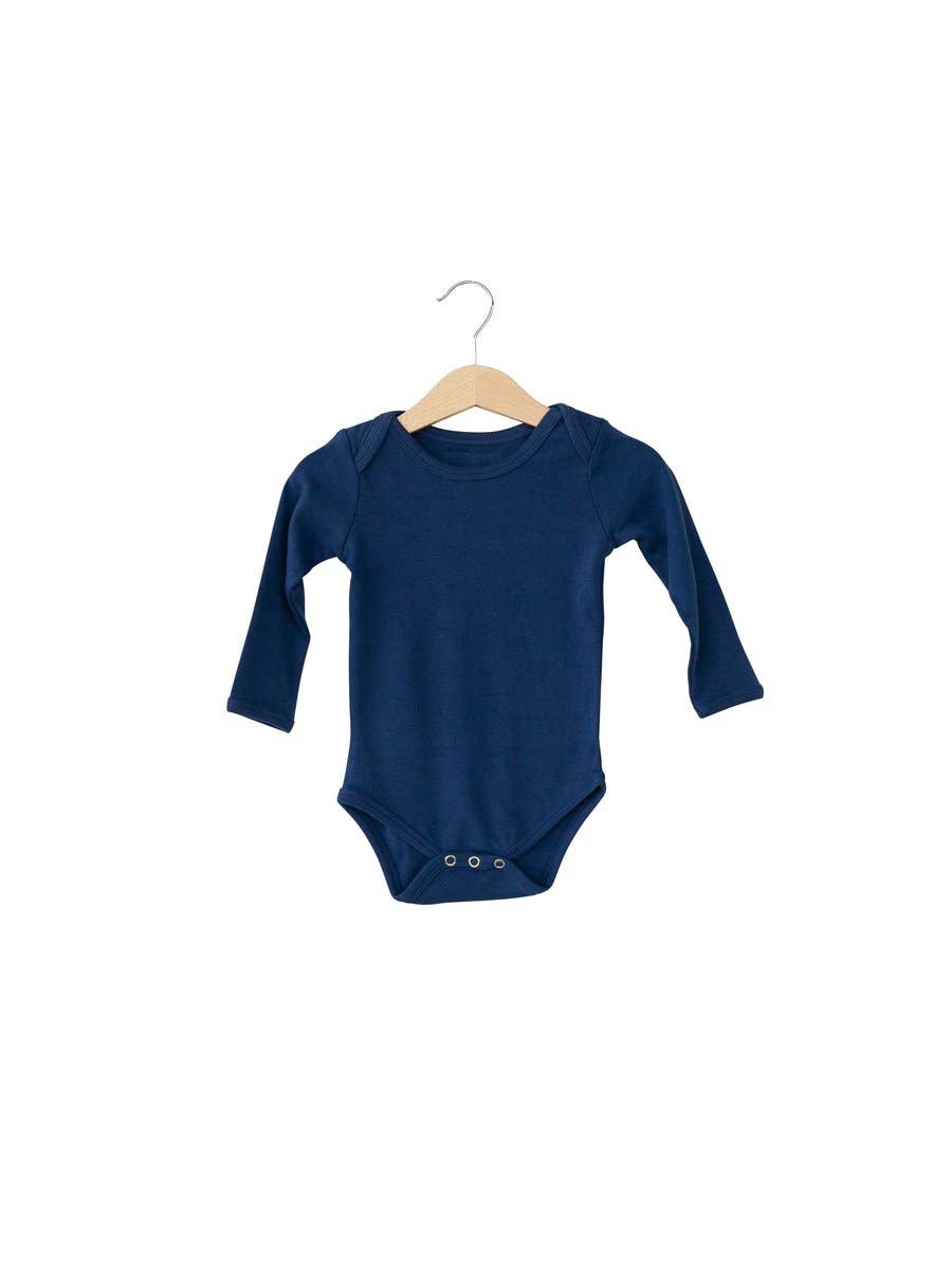 Modern Burlap - Wholesale Bodysuit (Non-Footed) - Baby - Organic Long Sleeve Bodysuit | Solids & Prints6