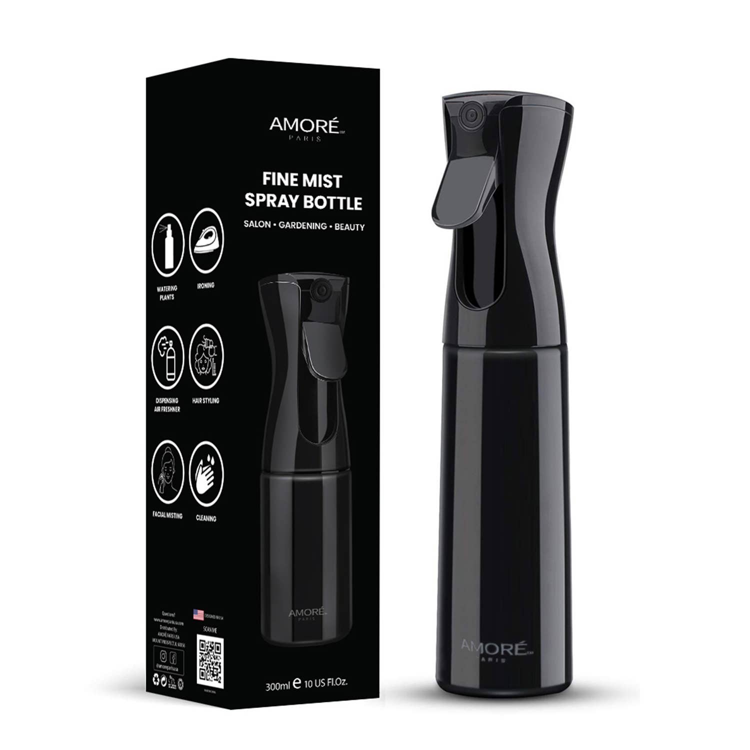 Extreme Fit Wholesale - Wholesale Spray bottle - 360 Continuous Hair Water Ultra Fine Mister Spray Bottle