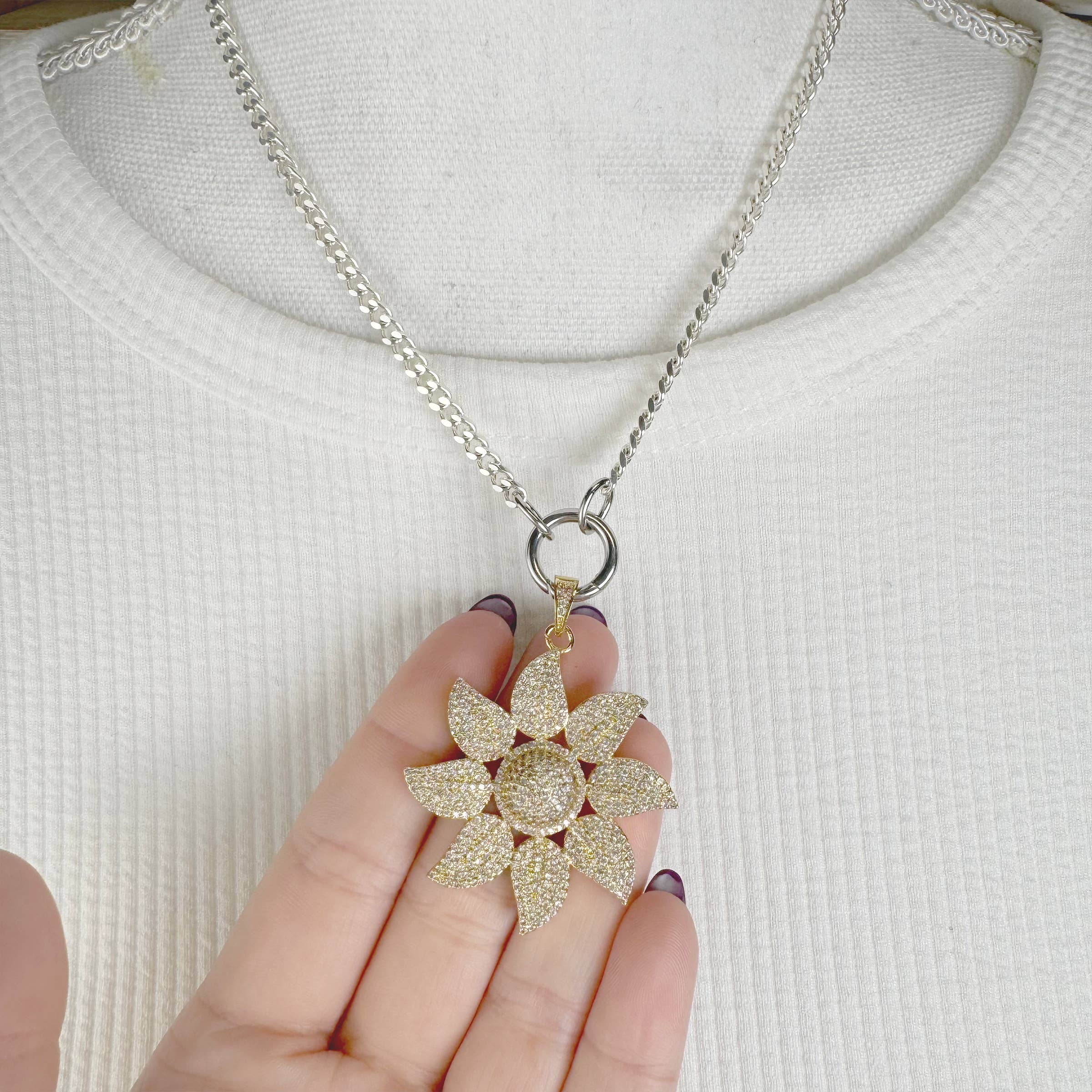 Love, Lisa - Wholesale Individual Charm/Pendant - Mia Flower Charm4