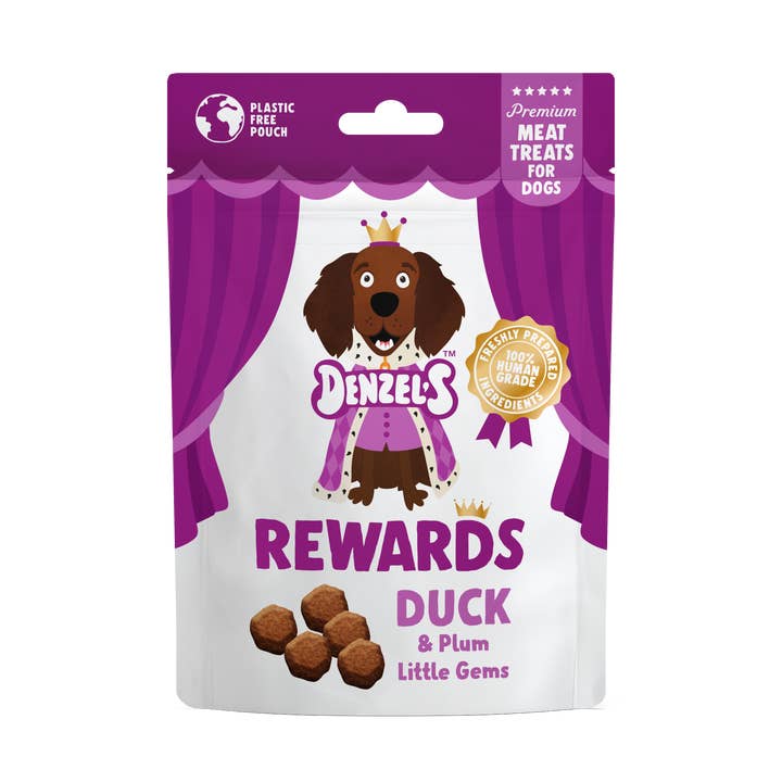 Duck & Plum Little Gems Rewards 70g (Case of 10) for wholesale by Denzel's - Healthy Dog Treats