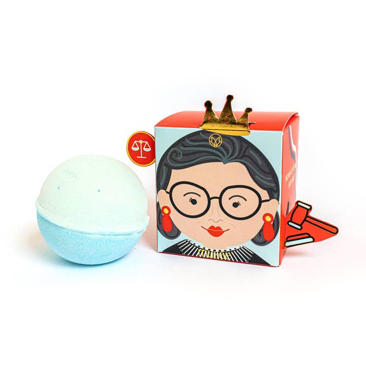 Women of Change Ruth Bader Ginsburg Bath Balm for wholesale by Musee