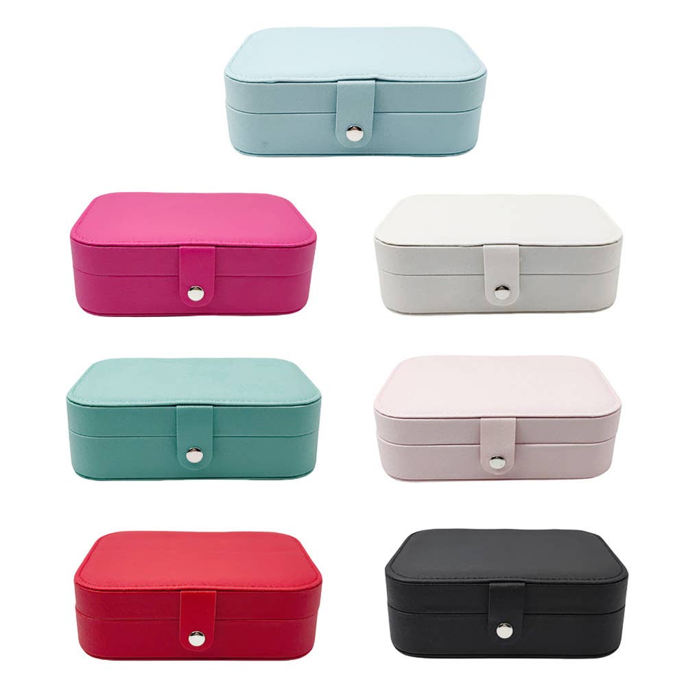 Sensibling Corp. - Wholesale Jewelry Box/Organizer - Faux Leather Portable Jewelry Box
16