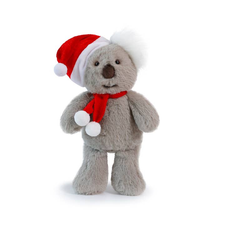 OB Designs Australia - Wholesale Stuffed/Plush Toy - Kids & Baby - Little Carol Koala Chistmas Soft Toy 9.5" / 24cm3