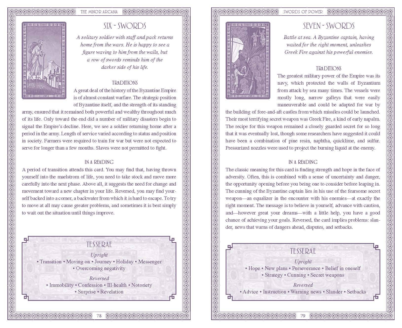 REDFeather - Venta al por mayor Cartas del tarot - El Tarot Bizantino: Sabiduría de un Imperio Antiguo6