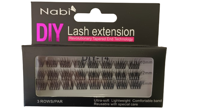 Nabi Cosmetic – wholesale False/fake eyelashes – FMD-05B 12styles DIY Lash Extension 6DZ Set B11