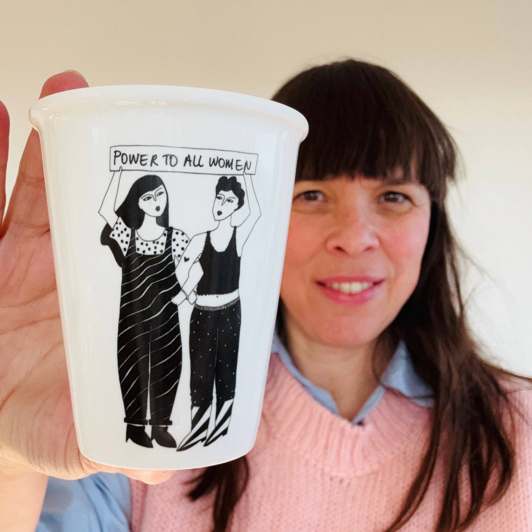 helen b - Wholesale Drinking Glass/Cup - cup power to all women 20251