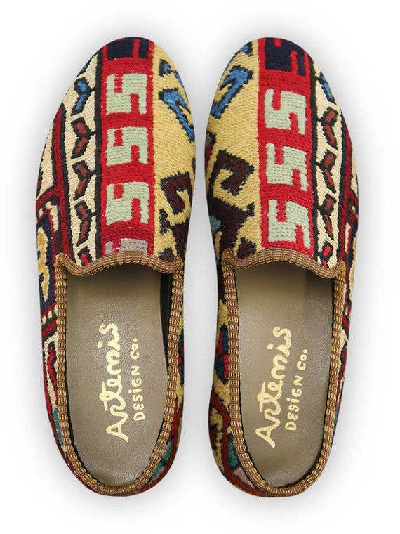 Men's Sumak Kilim Loafers - Size 10.5 for wholesale by Artemis Design Co.