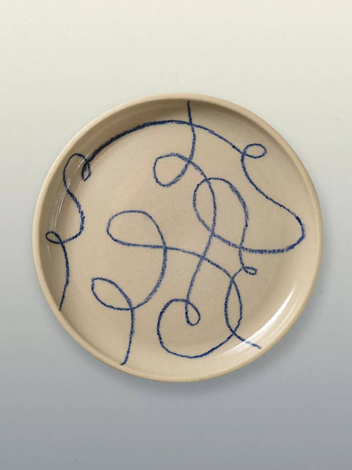 Prato Pequeno para Manteiga Pintado por atacado de In August Company