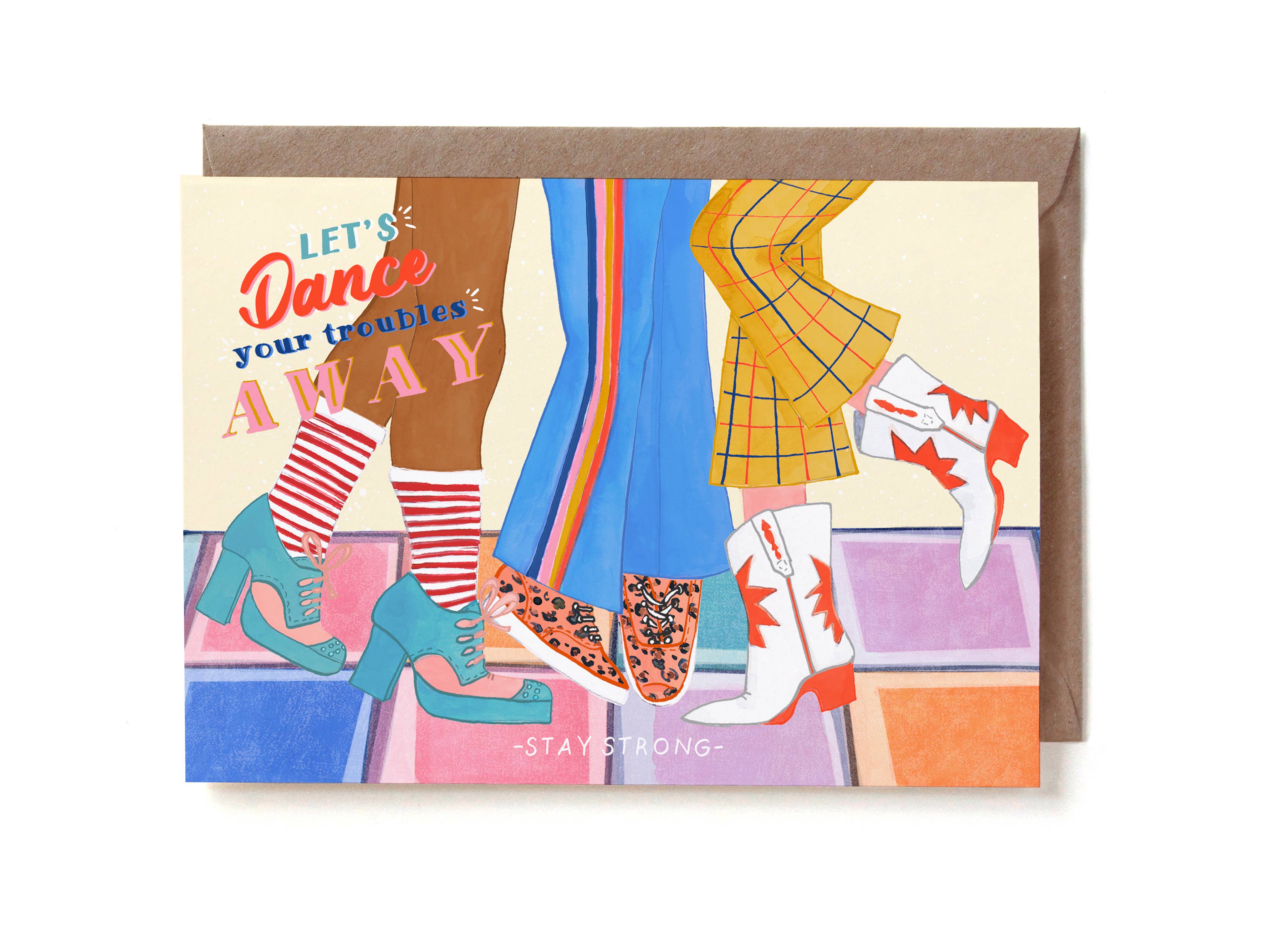 Reddish Design - Vendita all'ingrosso Biglietti di auguri generici - Elimina i problemi di danza0