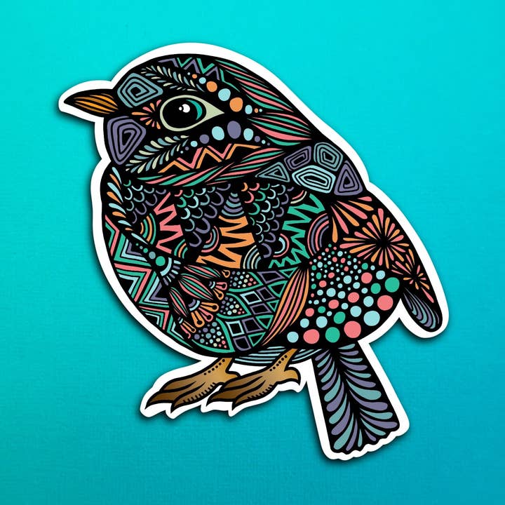 Bird Sticker (WATERPROOF) for wholesale by Zenspire Designs
