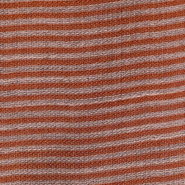 SVEZElife - Wholesale Scarf - Women's - Serene Stride Stripes Wool Scarf - Beige Orange | SVEŽElife3