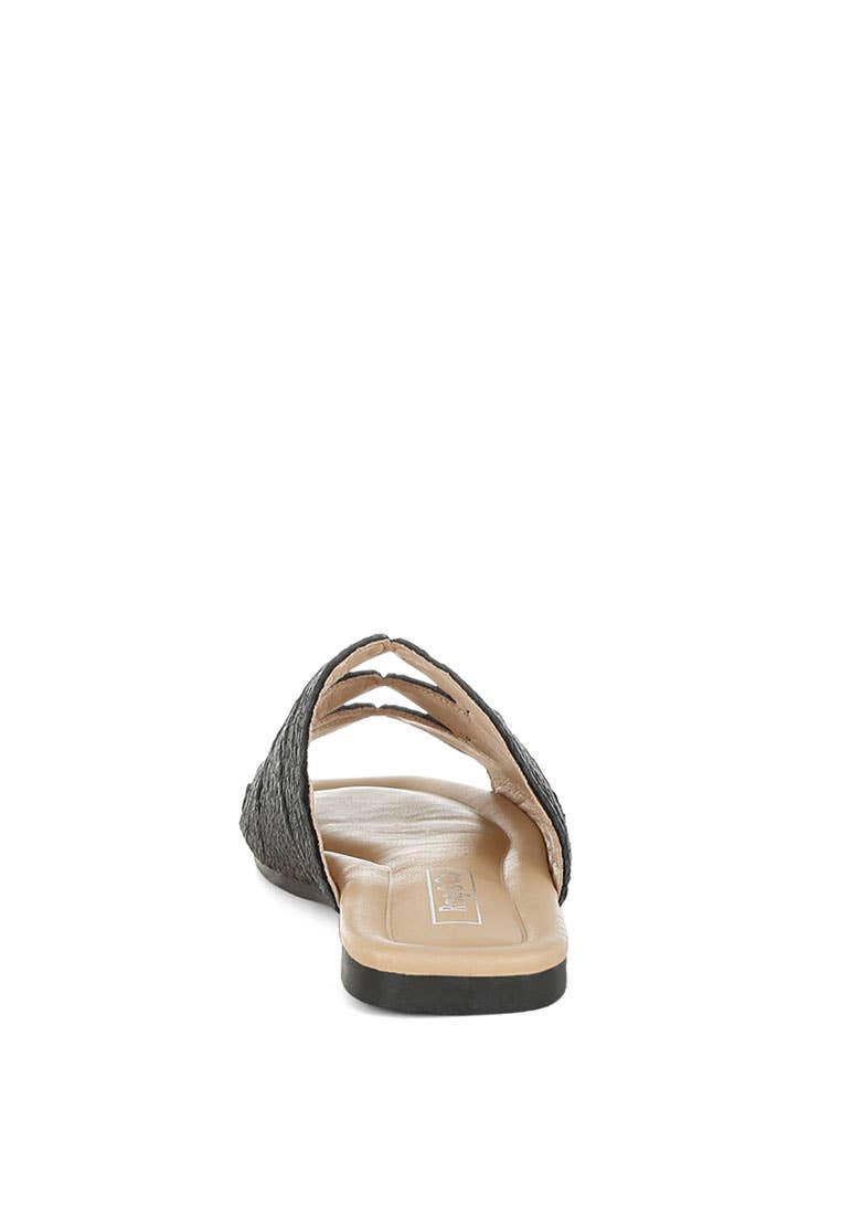 Rag Company - Wholesale Sandals - Women's - Daisy Doe Raffia Square Toe Flats14