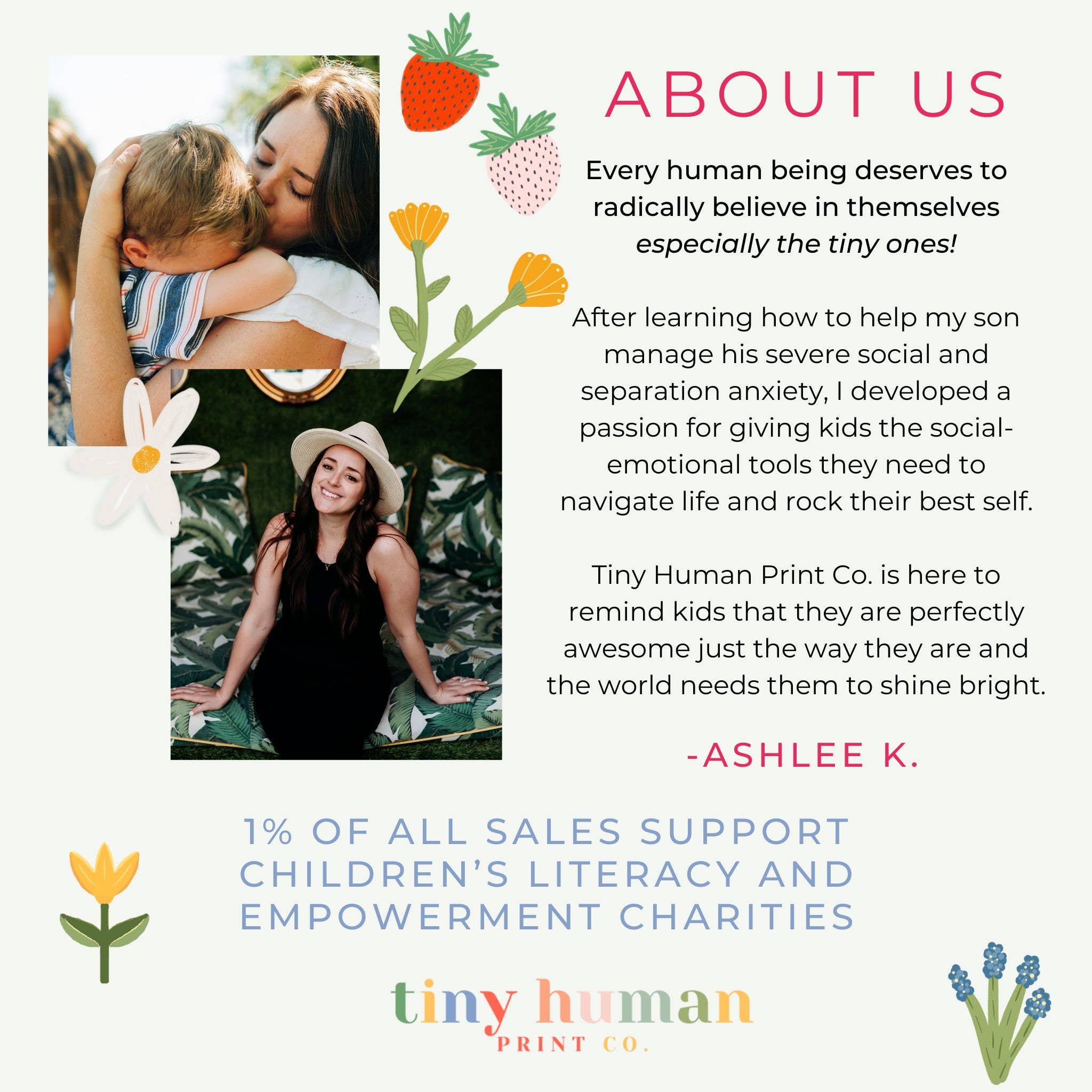 Tiny Human Print Co. – Engroshandel Fødselsdagskort – Børns fødselsdagskort pakke med 12 | Design af piger og drenge12