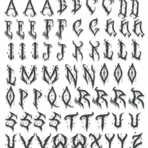 Everybody Has Skin LLC - Wholesale Temporary Tattoo - HOOKUP BRAND TEMPORARY TATTOO SHEETS (9) -SPECIAL FX MAKEUP2