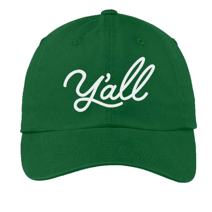 Frankie Jean - Venta al por mayor Gorra de béisbol - Unisex - Gorra de béisbol Y'all Cursive4