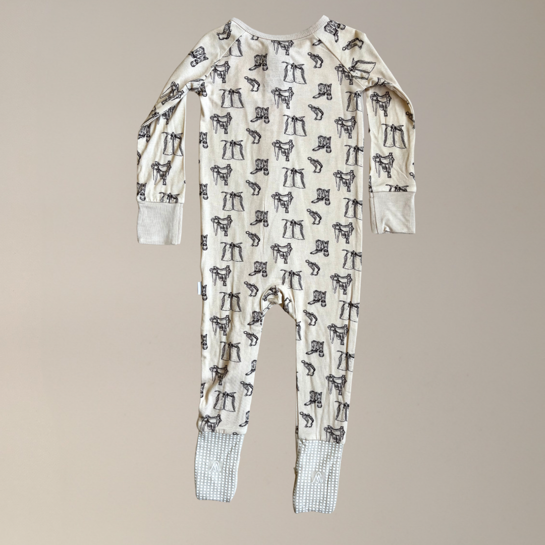 Sage West Clothing Co. - Wholesale Sleepsuit - Baby - {Tack Room} Infant Sleepwear2