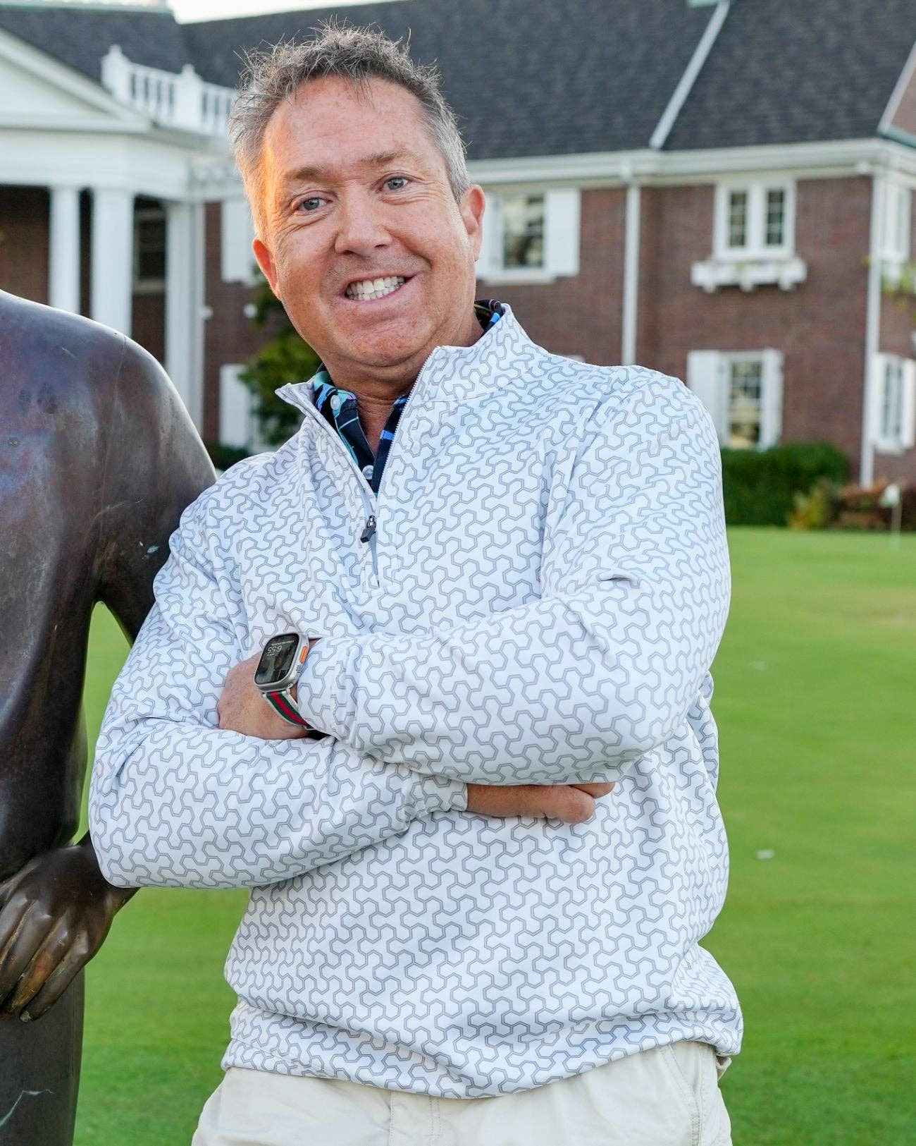 USA Palm - Wholesale Sweatshirt - Unisex - Cloud 1/4 Zip73