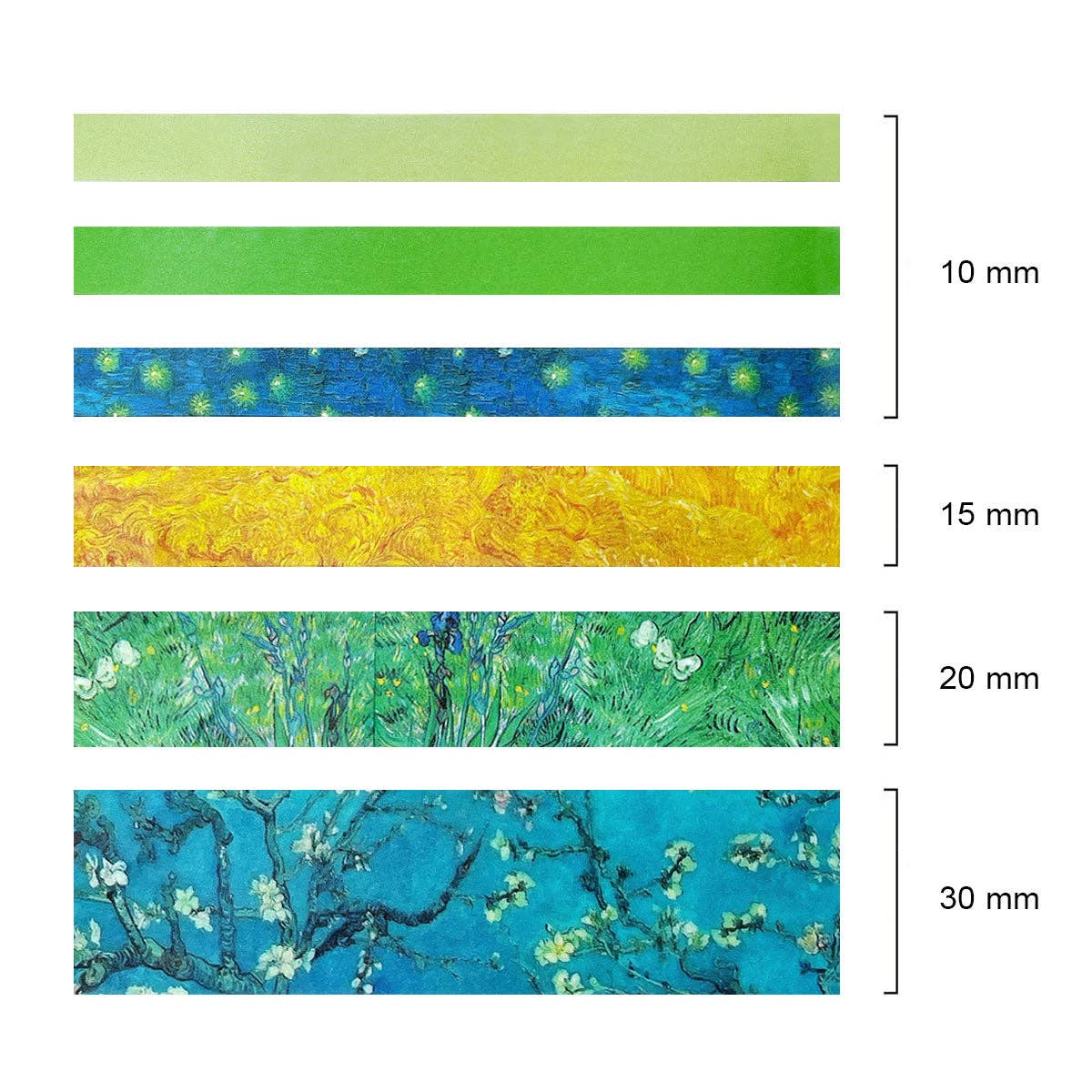 Wrapables.com - Wholesale Washi Tape - Wrapables Decorative Washi Tape Box Set for DIY Arts & Craft30