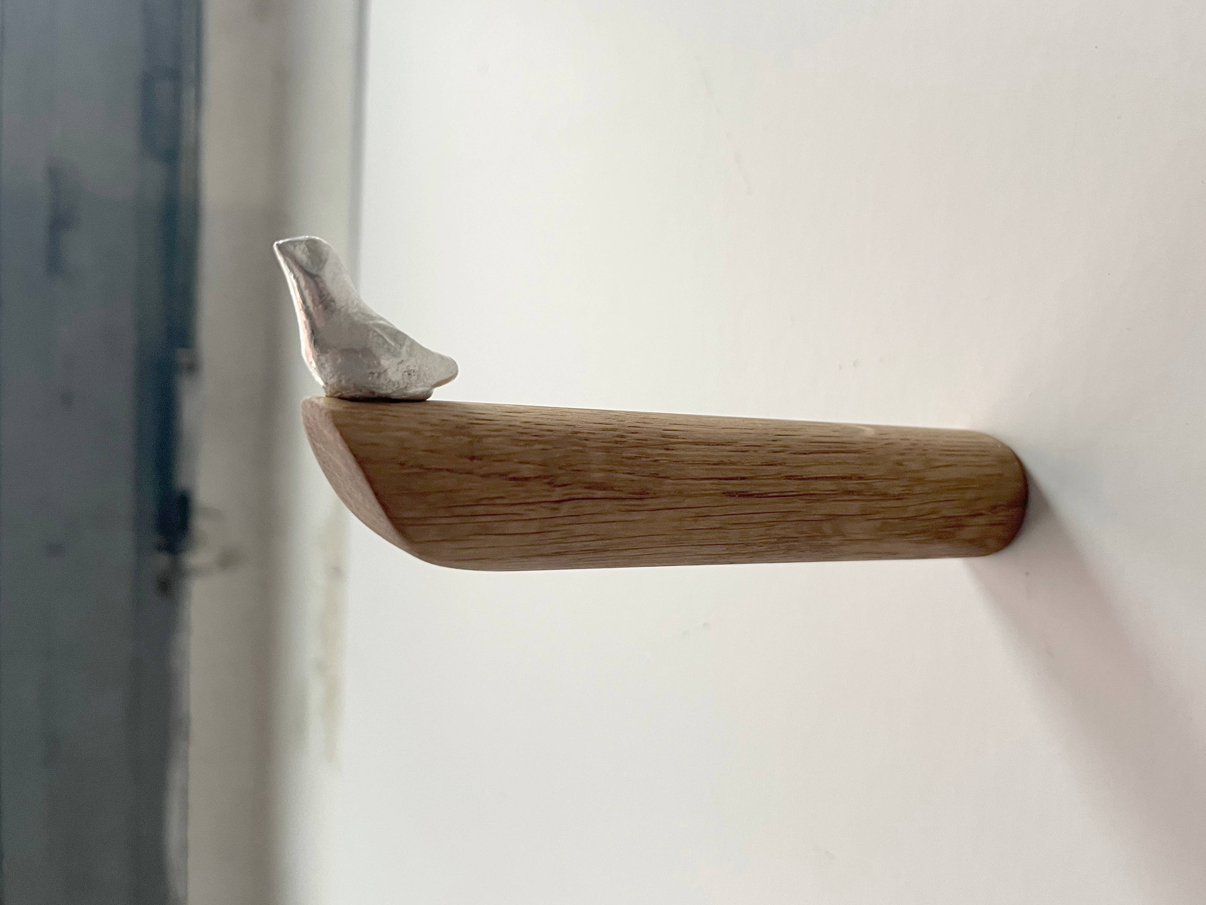 Formpoet - Wholesale Wall Hook - Bird - Coat Hook made of Oak Wood and Tin 130mm6