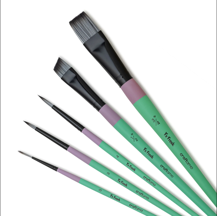 Craftamo - Wholesale Face Paint/Play Makeup - Kids - FX Freak X Craftamo Face Painting Brush Set4