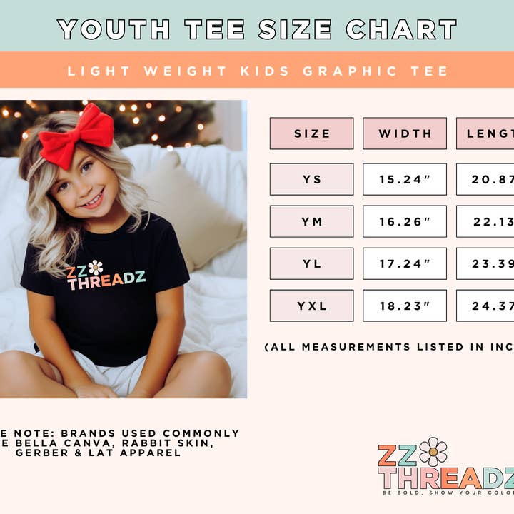 ZZ Threadz - Wholesale Screen Printed T-Shirt - Kids - Tinsel Toys And Tantrums Christmas Kids Graphic Tee