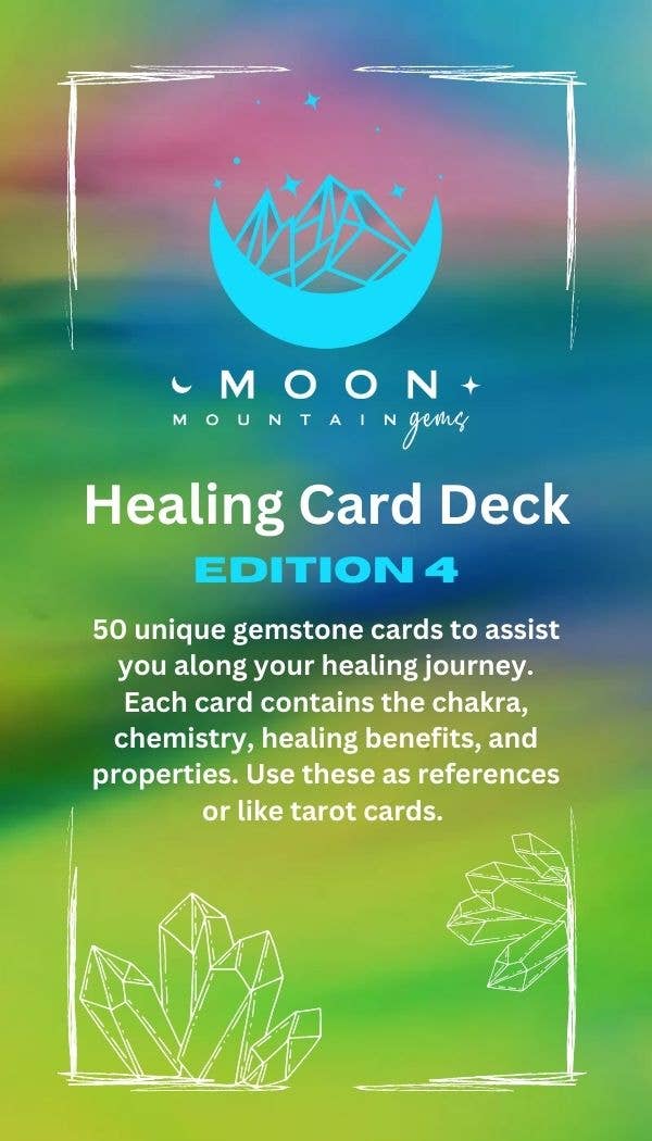 Moon Mountain Gems - Vendita all'ingrosso Tarocchi - Crystal Healing Deck Edizione 41