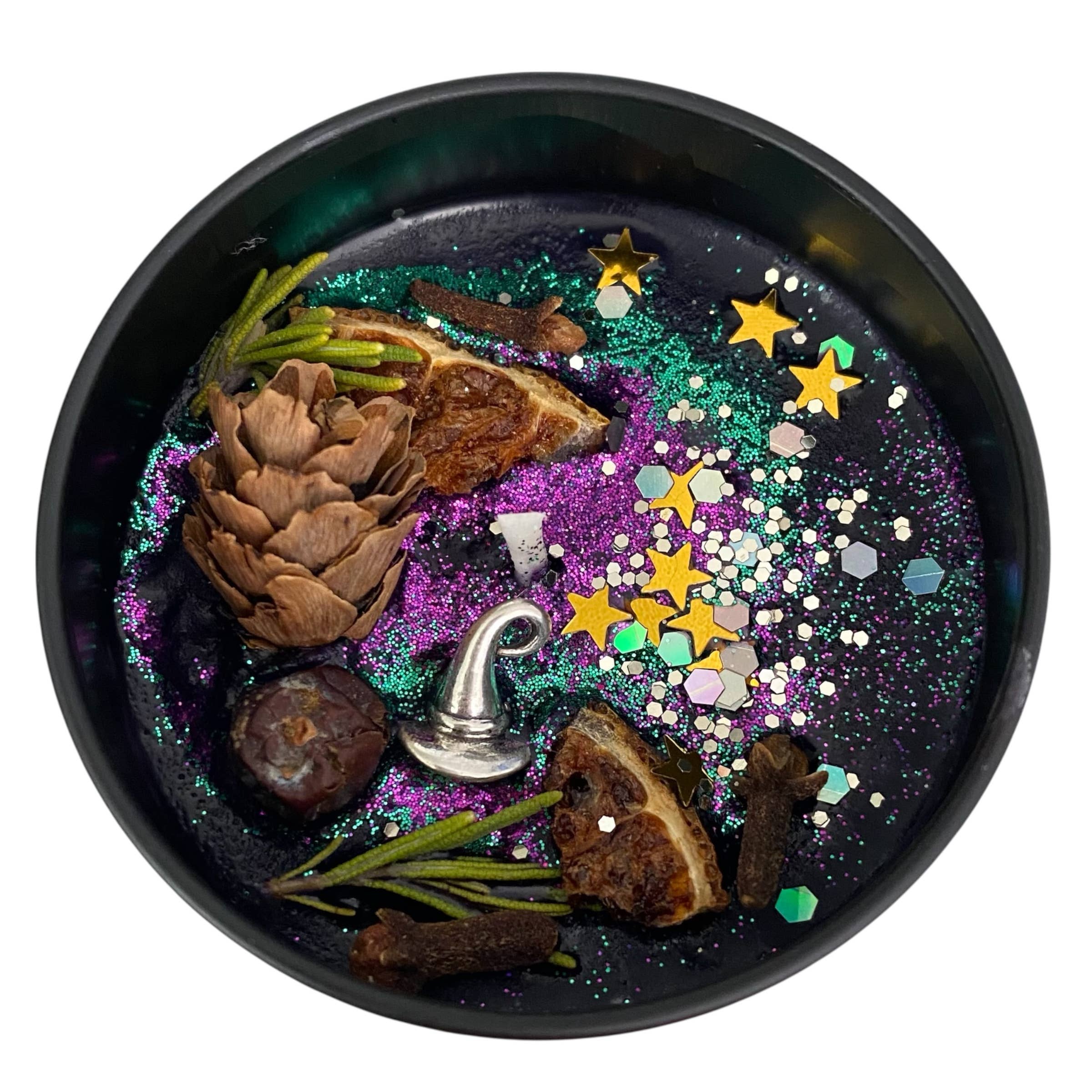 Raven’s Hearth - Wholesale Jar/Filled Candle - Witches’ Brew Candle | Cinnamon, Orange & Clove | Vegan1