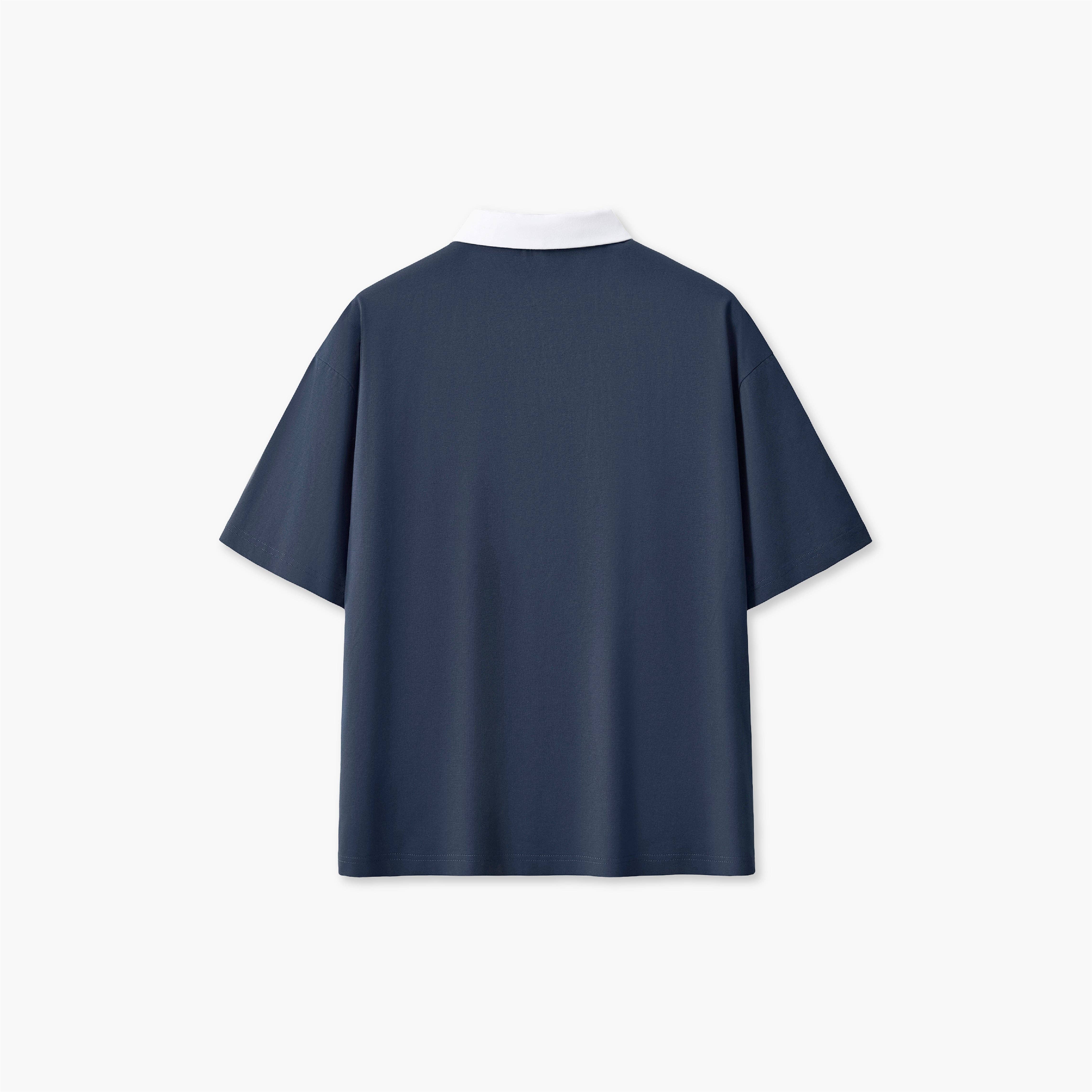 YUDAE - Wholesale Polo - Unisex - Essential Contrast Polo Shirt11