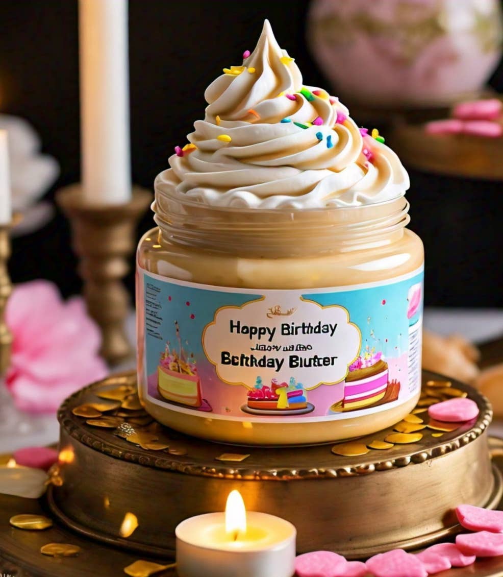 Beautique Goals - Wholesale Body Balm/Butter - Birthday Cake Body Butter1