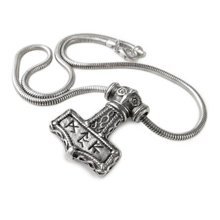 Alchemy Of England (Alchemy USA Distributor) - Wholesale Pendant/Charm Necklace - Bindrune Hammer (Pendant)1