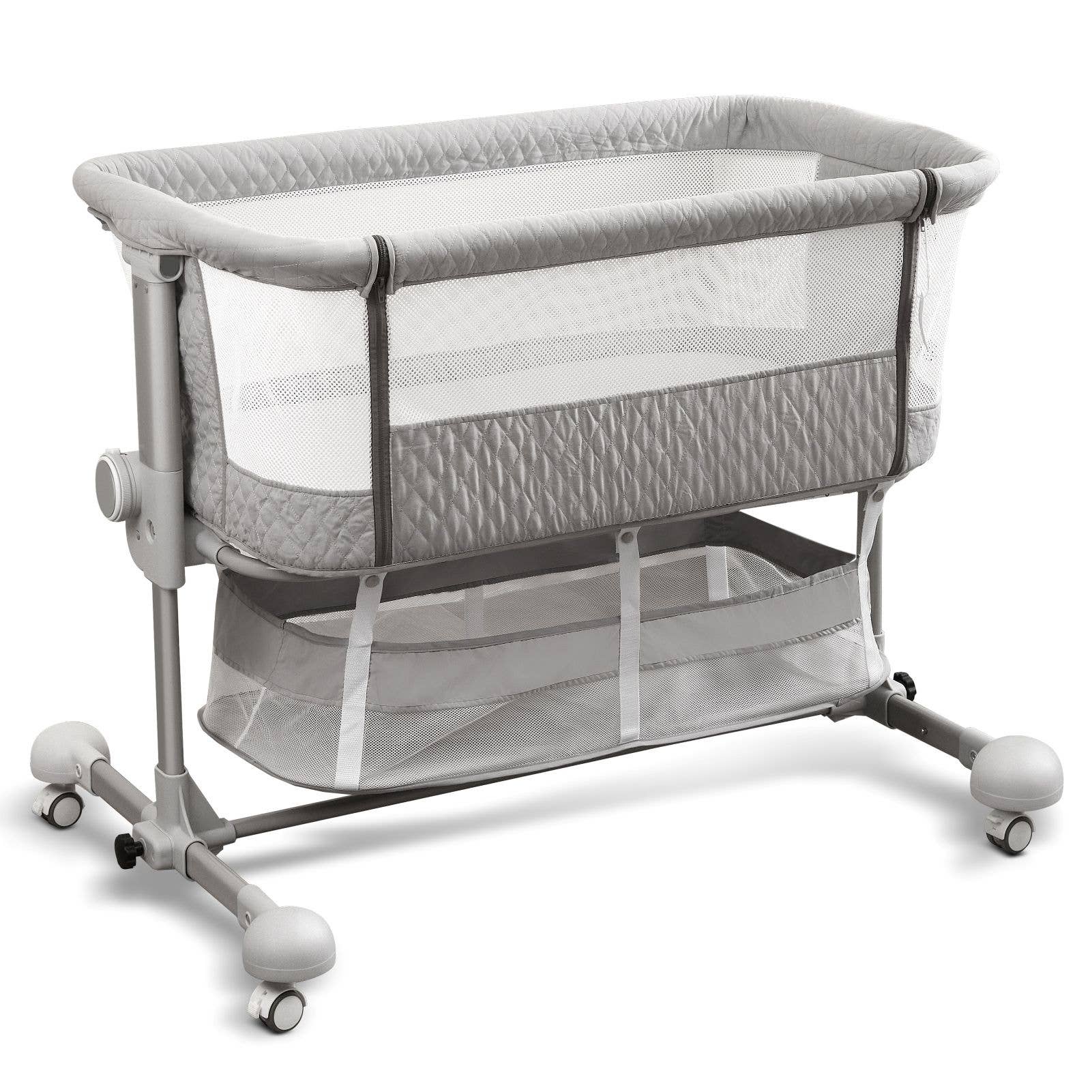 Sunveno - Wholesale Bassinet - Baby - Portable Baby Crib Bassinet with Adjustable Height 12