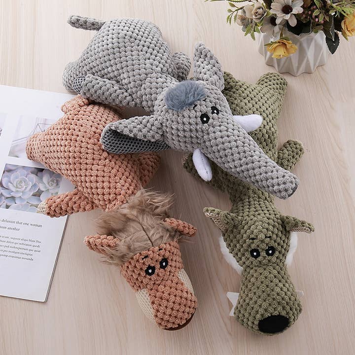 Toby Supply - Wholesale Pet Plush Toy - Dog - Fluffy Chewy Pet Toys Supplies for Cats Dogs_CWMM5373