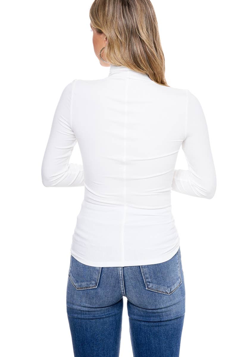 Zutter - Wholesale Knit Top - Women's - RIBBED L/S TURTLE NECK TOP3