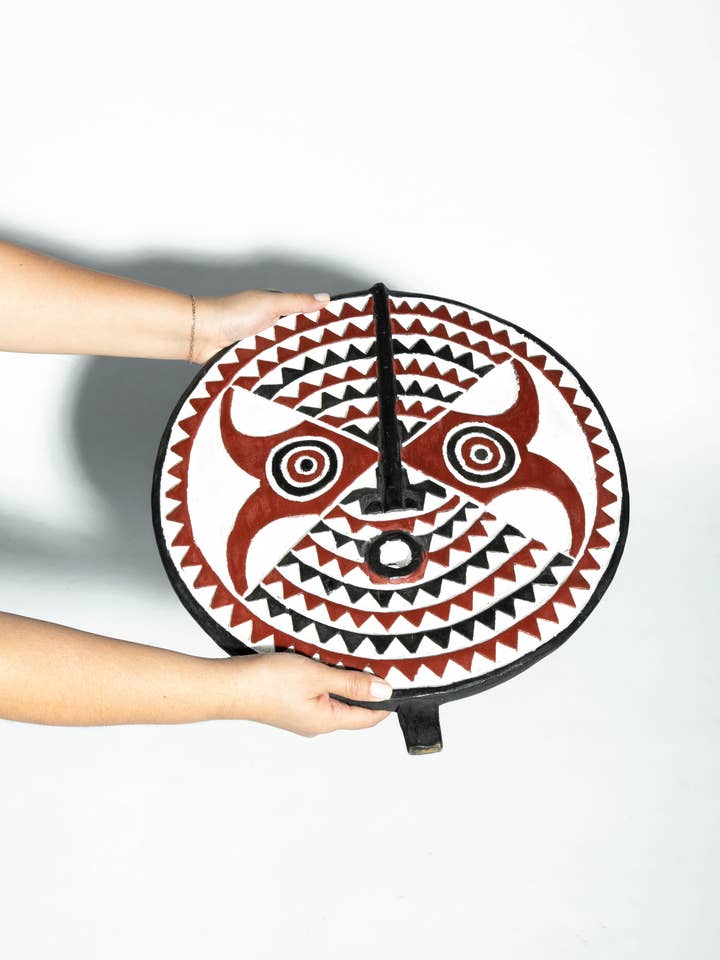 Máscara solar - 15" - Burquina Faso por atacado de Voyage