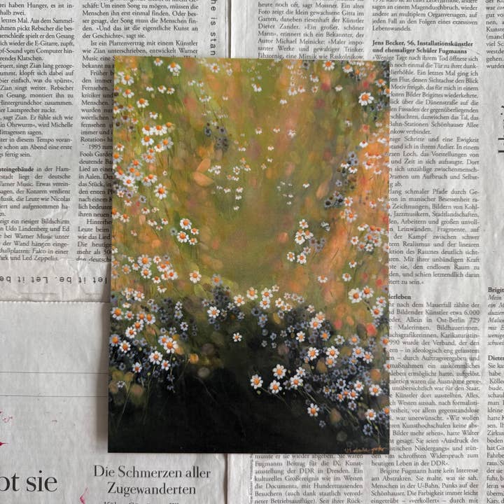 Impression Bellis perennis pour la vente par denaisx