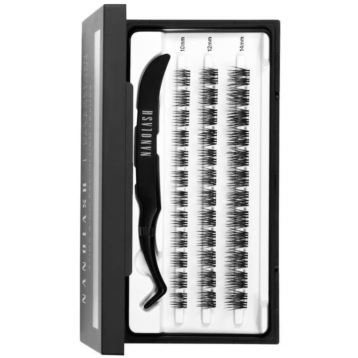 Everett Cosmetics - Wholesale False/Fake Eyelashes - Nanolash DIY Stick & Go Pre-Glued Lashes9